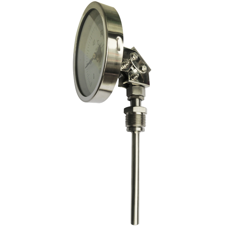 万向双金属温度计