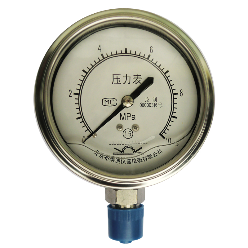 不锈钢耐震压力表